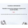 Multifunctional Industrial Grade Electric Wrench Adapter Universal Square Round Handle Converter for Electric Hammer