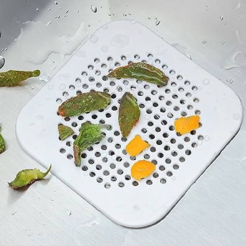 Silikon-Abflussabdeckung Spülbecken Haarfänger Wasserdichter Filter für den Heimgebrauch