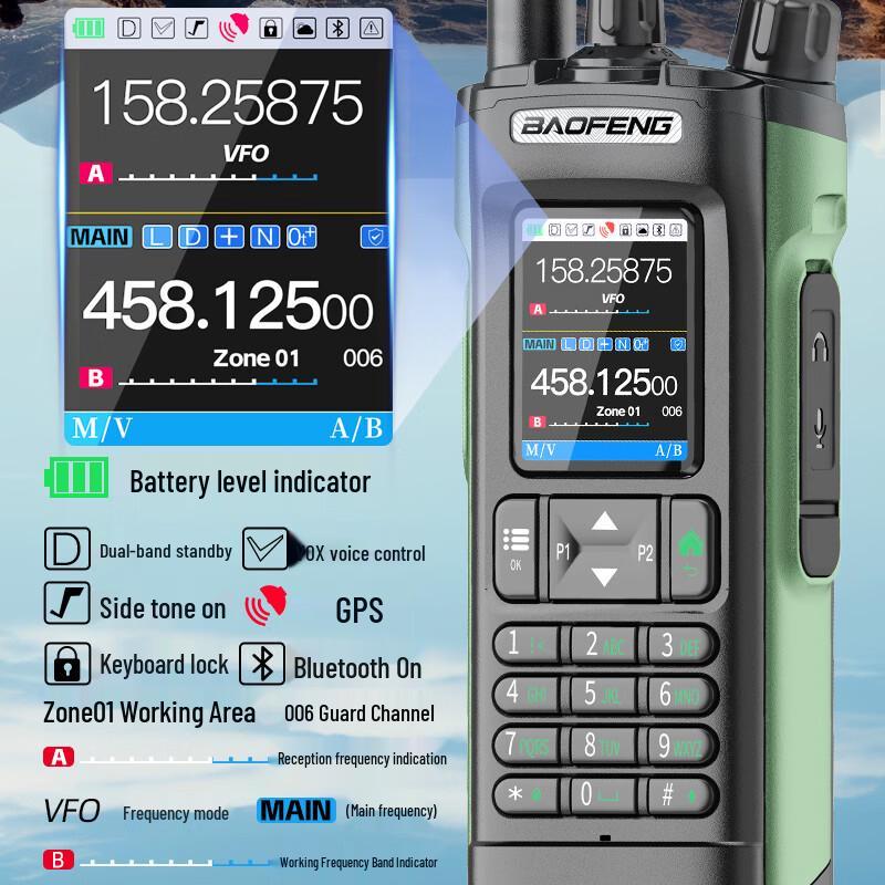 Baofeng UV-32 High-Power Two-Way Radio (CN Version)