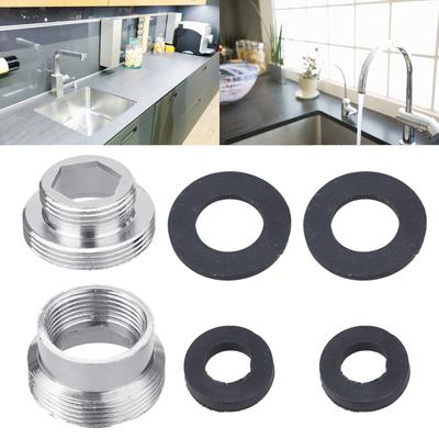 2Pcs 22mm To 16mm Faucet Adaptor Tap Aerator Connector Replacement Water Hose Adapter for Garden Hose Water Filter