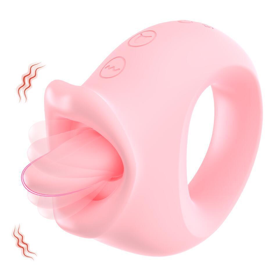 Powerful Swing Clitoris Stimulator Tongue Licking Vibrator for Women Oral Nipple Massager Sex Toy for Female Adult Couples Goods