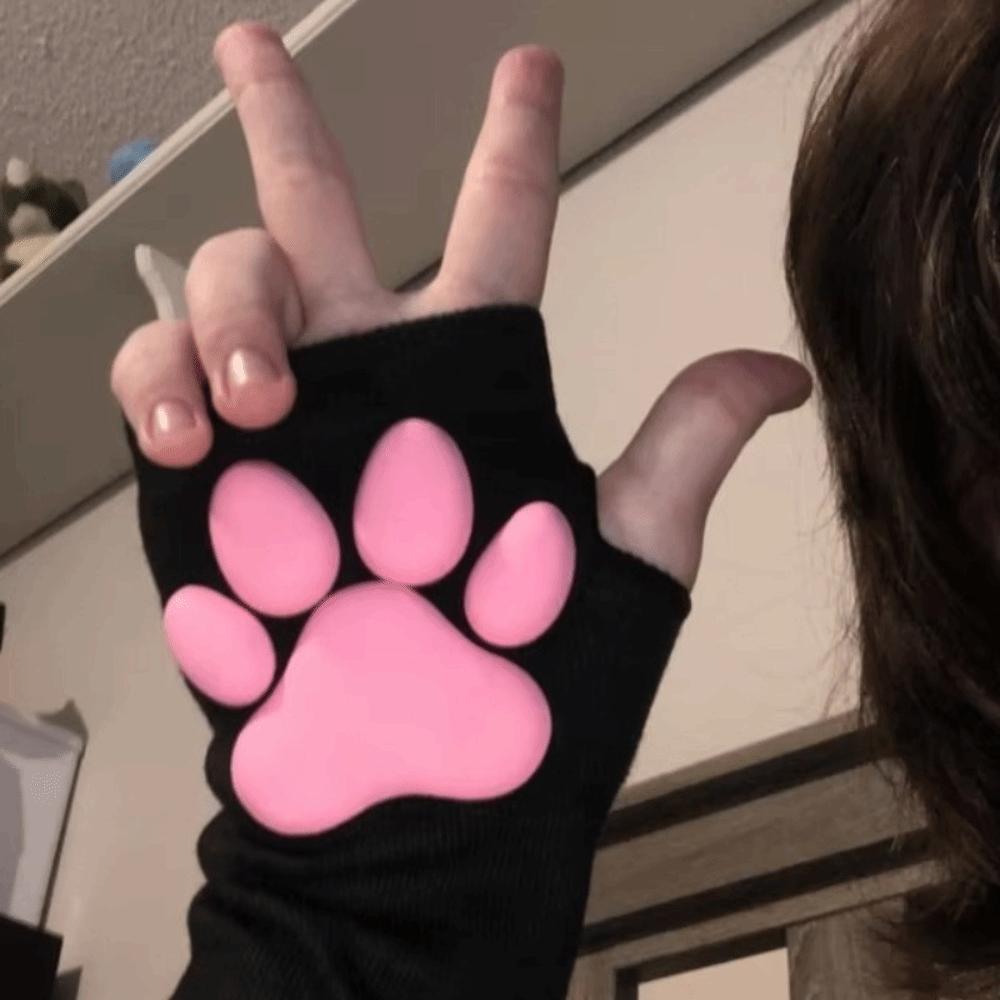 Quick-drying 3D Cat Claw Sunscreen Sleeves UV Protection Arm Sleeve New Hand Protector  Daily Use