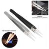 Ceramic Tweezers, High-Temperature Resistant, Acid and Alkali Corrosion Resistant, Insulated Clamping Tool