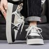 2026 Trendy Fashion Sports Leisure Breathable Thick Bottom Breathable Versatile White Shoes Quality Men's Board Shoes