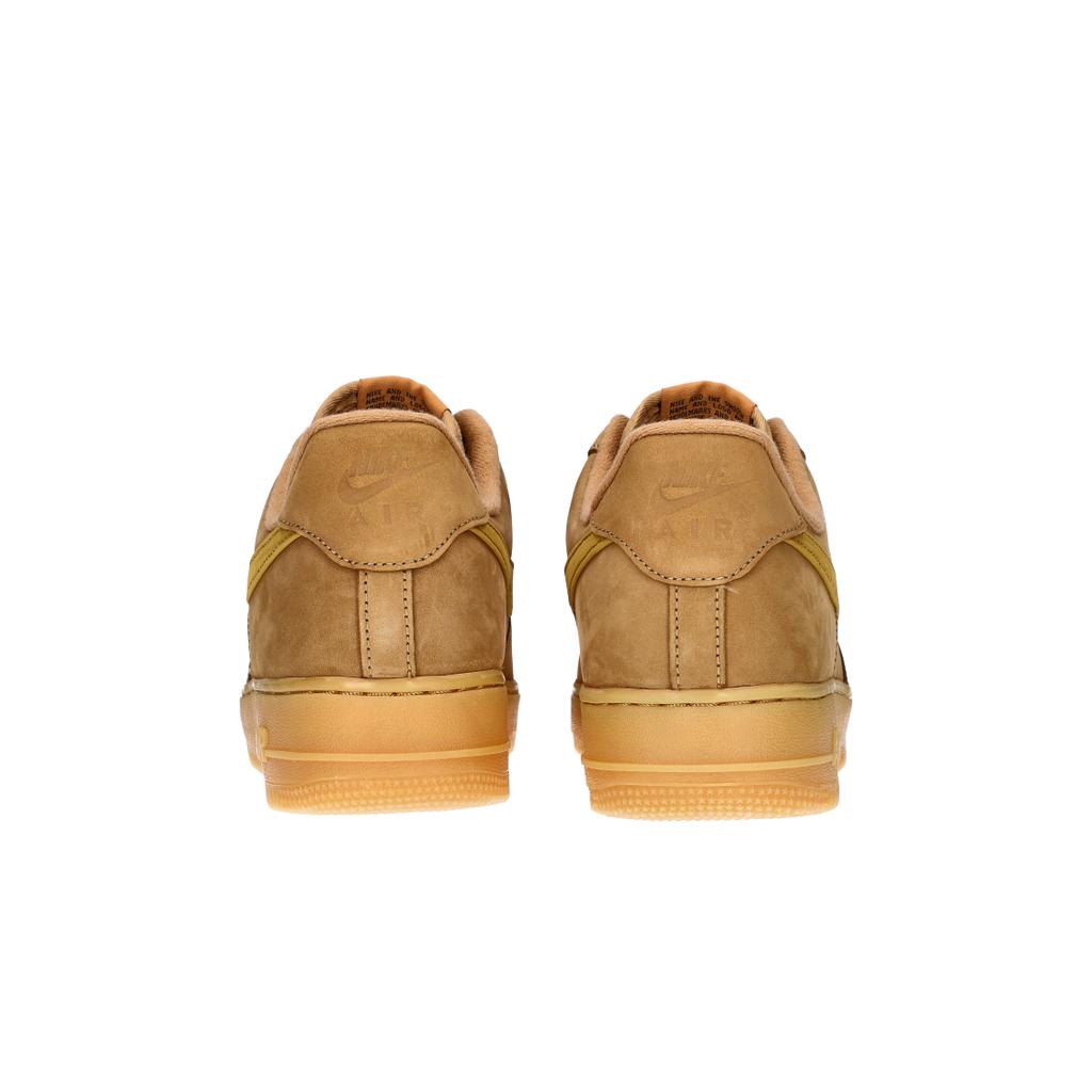 Nike Air Force 1 Low Flax 2019 Herren Sneaker Tan Gum-Light-Brown Schwarz CJ9179-200