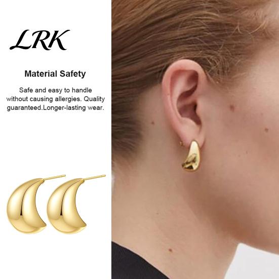 Versatile Earrings 1 Pair Teardrop for Women, Small Water Drop Stud Cute Earrings, Chunky Statement Jewelry Wedding, Party, Prom, Daily Detailed