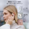 Edifier Comfo Flex Wireless Earbuds Audio Wireless Up To 40 Hours of Battery Comfort Bluetooth IP55 App White Open-Ear - Hi-Res Certified, Life,