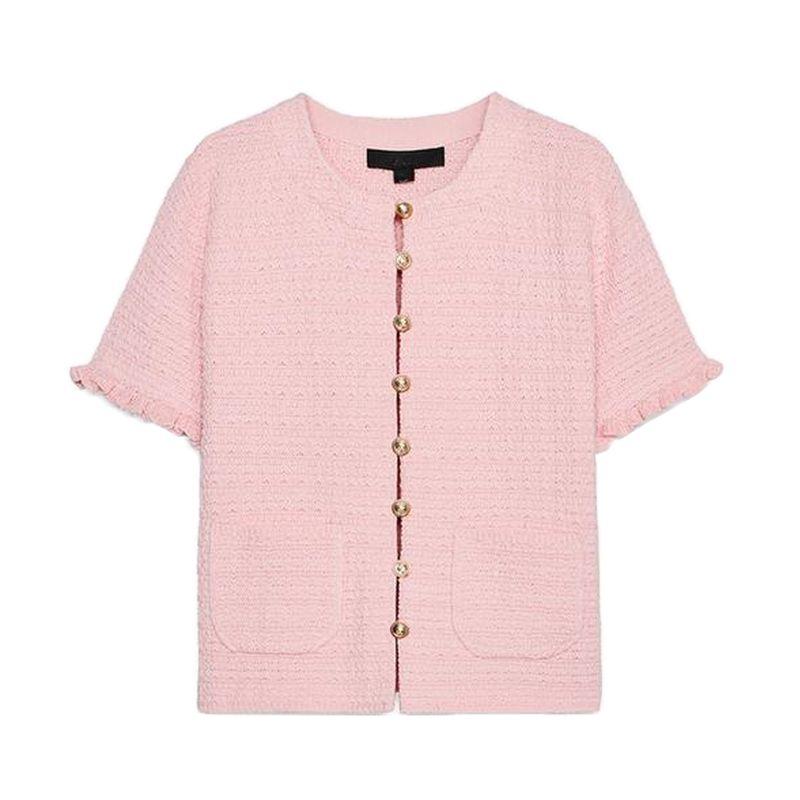 Laminated Decoration Knitting Outwear 4192041 Tube Top Tops 4192043 Patchwork Knitted Dress 4192042