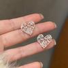 Hollow Irregular Earrings Women's Senior Design Stud Earrings Temperament Commuter Ears