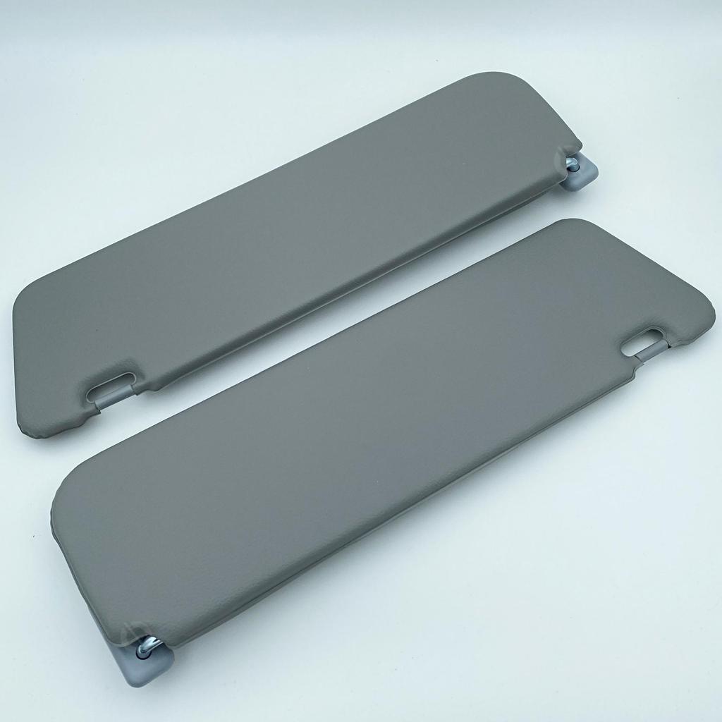 Parasolar pentru H100 pentru L300 Stânga Dreapta Set 2 buc Umbrela de soare pentru Hyundai H100 pentru Mitsubishi L300 Gri ​​Cu Oglinda