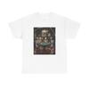 SKELETON PLAYING POKER Pumpkins Halloween Parody Funny Comical Gift Tee T-shirt