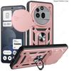 Slide Lens Armor Funda for Nothing Phone 3A Pro 5G Case for Nothing Phone 3A Pro Case Magnetic Ring Stand Holder Cover