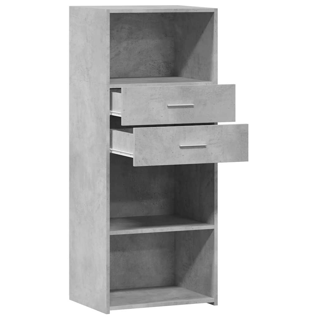 Highboard Concrete Grey 50 x 42.5 x 124 cm Particleboard