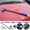 Car Dent Repair Tools Tapper Tools Carbon Fiber Adjustable Length Handle Hammer Portable Auto Body Repair With M8 Screw Kit