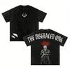 Sukuna The Disgraced One T Shirt Jujutsu Kaisen Unisex Acid Wash Mahoraga Wheel Anime Graphic Streetwear Shinjuku Showdown Top