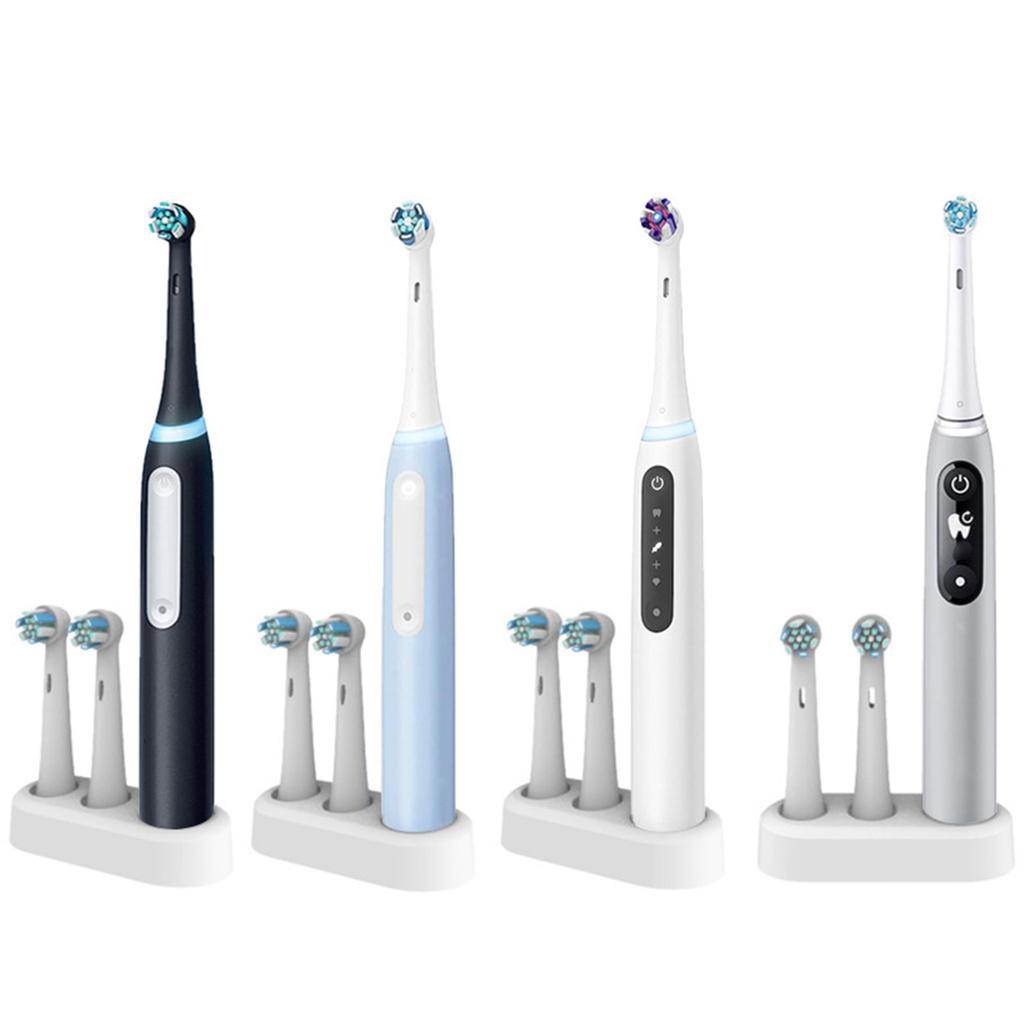 Space Saving Brush Holder Functional Toothbrush Storage Rack Convenient Toothbrushes Spinbrush Organizer for Bathroom