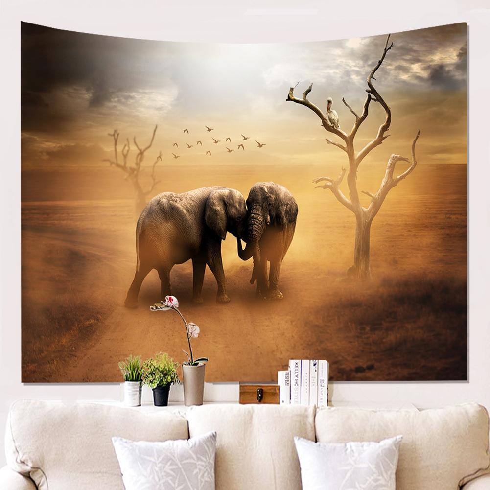 

3d Wild Animal Pattern Painting Wall Cloth Tapestry Colorful Vibrant Decoration Blanket Multipurpose Tablecloths Beach Towels W180813-G001150x100cm