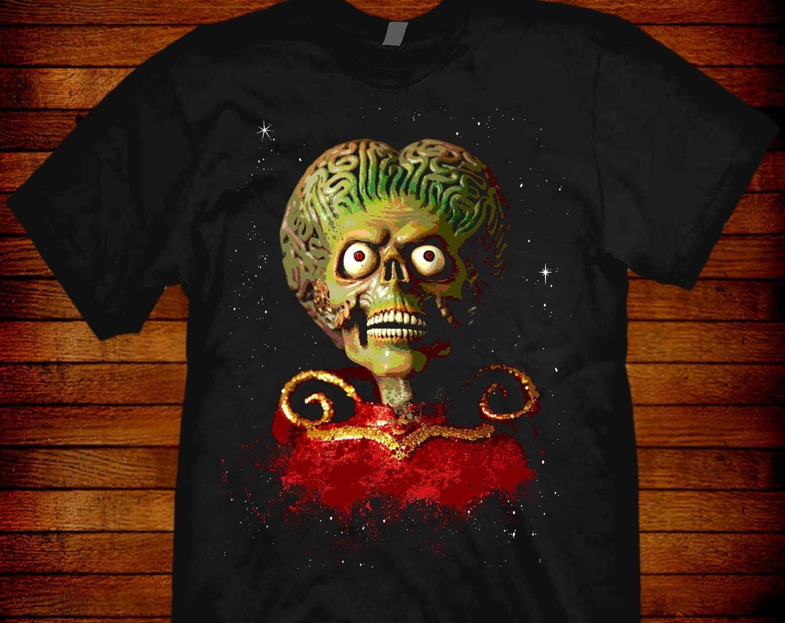 Mars Attacks T shirt: pop-art fine art painting styled design XL