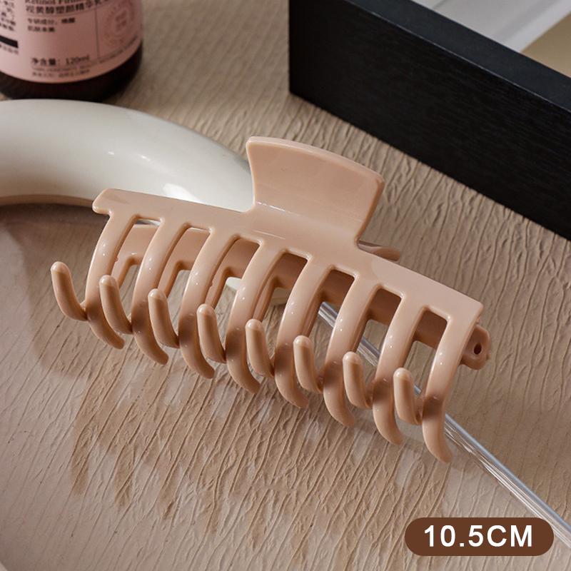 Soft Silicone Hairpin Shark Clip Hairpin Soft Anti-Collision Back Head Clip Anti-Fall Durable Square Keel Clip