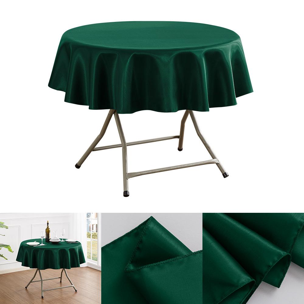 Champagner Gold Satin Tischdecke, Nordischer Stil Eleganz Hochzeit Staubdichte Tischabdeckung, Für Esstisch Geburtstagsparty Tischdekor