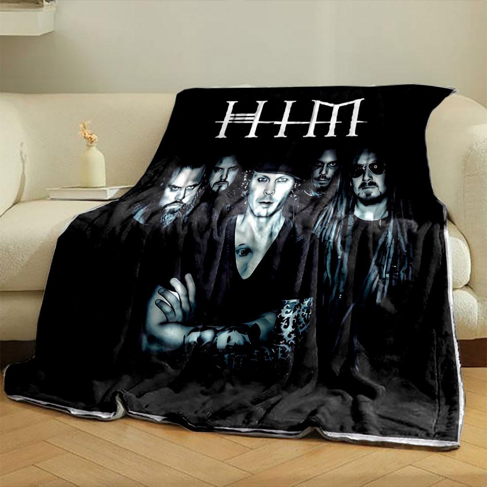 Rock Band Poster Blanket for All Seasons Blanket Lunch Break Throw Gift