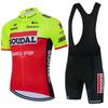 Soudal Quick Step Cycling Jersey Set 2025 Men NEW Summer Cycling Clothing MTB Road Shirt Bicycle Bib Shorts Maillot Ciclismo