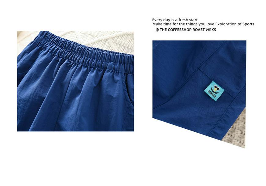 Kids' Quick-Dry Outdoor Cargo Shorts - Summer Casual, Loose Fit