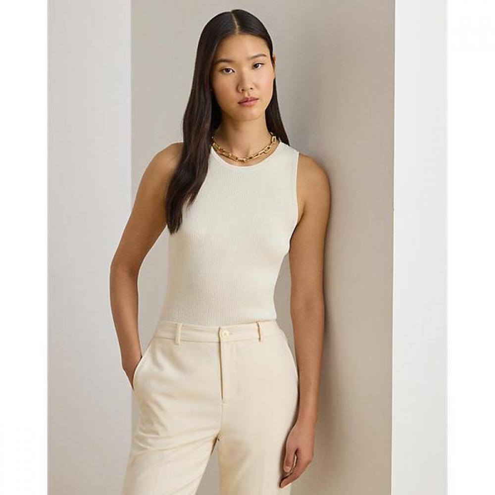 Lauren Ralph Lauren Knit Sleeveless Sweater Wmlrswescm20057101 M