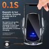 Car Wireless Charging Mobile Phone Holder Induction Opening and Closing Car Navigation Car Holder Wireless Charging 15W