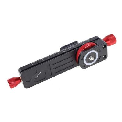 LCB-16M Macro Fotografie Track Slider Hoge Precisie Lezing AS Compatibel QR Plaat Statief Tandwiel Schuifrail