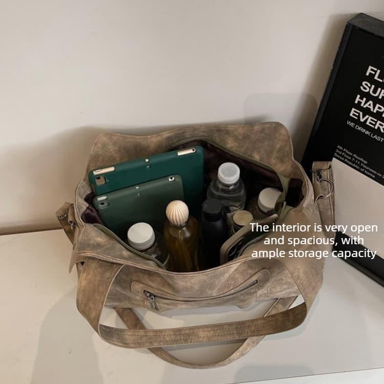 Borsa a tracolla da donna di grande capacità borsa a tracolla portatile