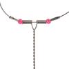 10 Pcs Fishing Wire Line Leader Trace with Snap Rope Wire Safety Snaps Stainless Steel String Rolling Swivels High Carbon