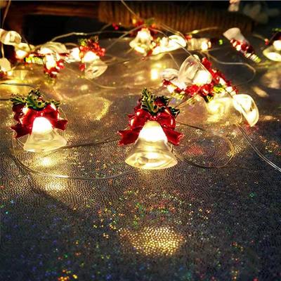 LED Christmas String Lights - Santa, Candy Cane & Snowman Designs with Battery Box, Copper Wire Decoration