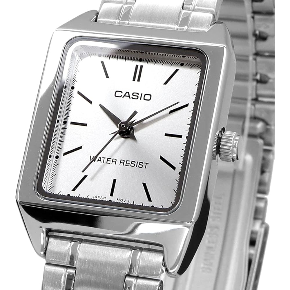 Casio Standard Quartz Women's Wristwatch LTP-V007D-7E Silver Metal Band Imported Model
