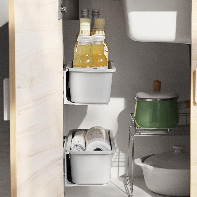 MENSOLA DA PARETE ADESIVA SCAFFALE ORGANIZER PORTAOGGETTI BAGNO CUCINA 03497 85352713