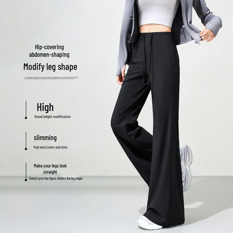 Women's UPF50+ High-Waisted Flare Casual Pants