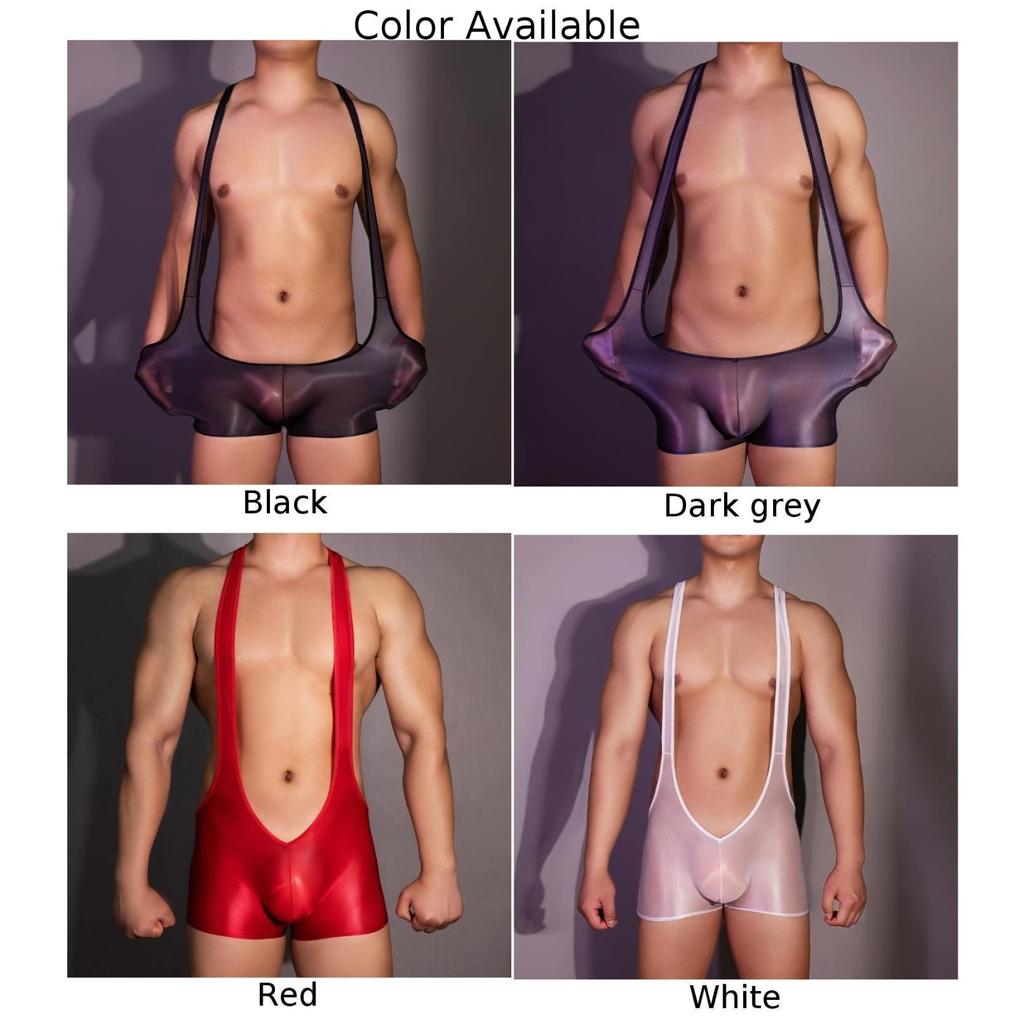 Underwear Shiny U Convex Underpants Underwears Backless