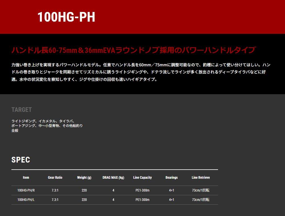 Pasager SEIRENS BM 100HG-PH/R