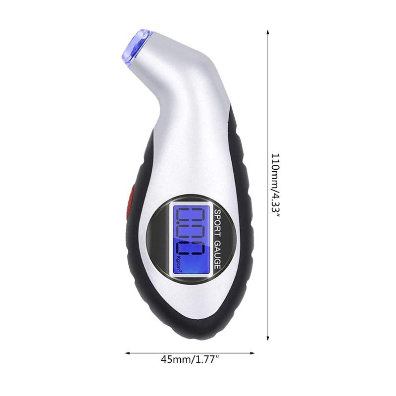 Tire Pressure Checker Digital Tire Pressure Gauge with Backlit for Car Trucks 9.9Bar 140PSIPrecision TireMonitor Dropshipping