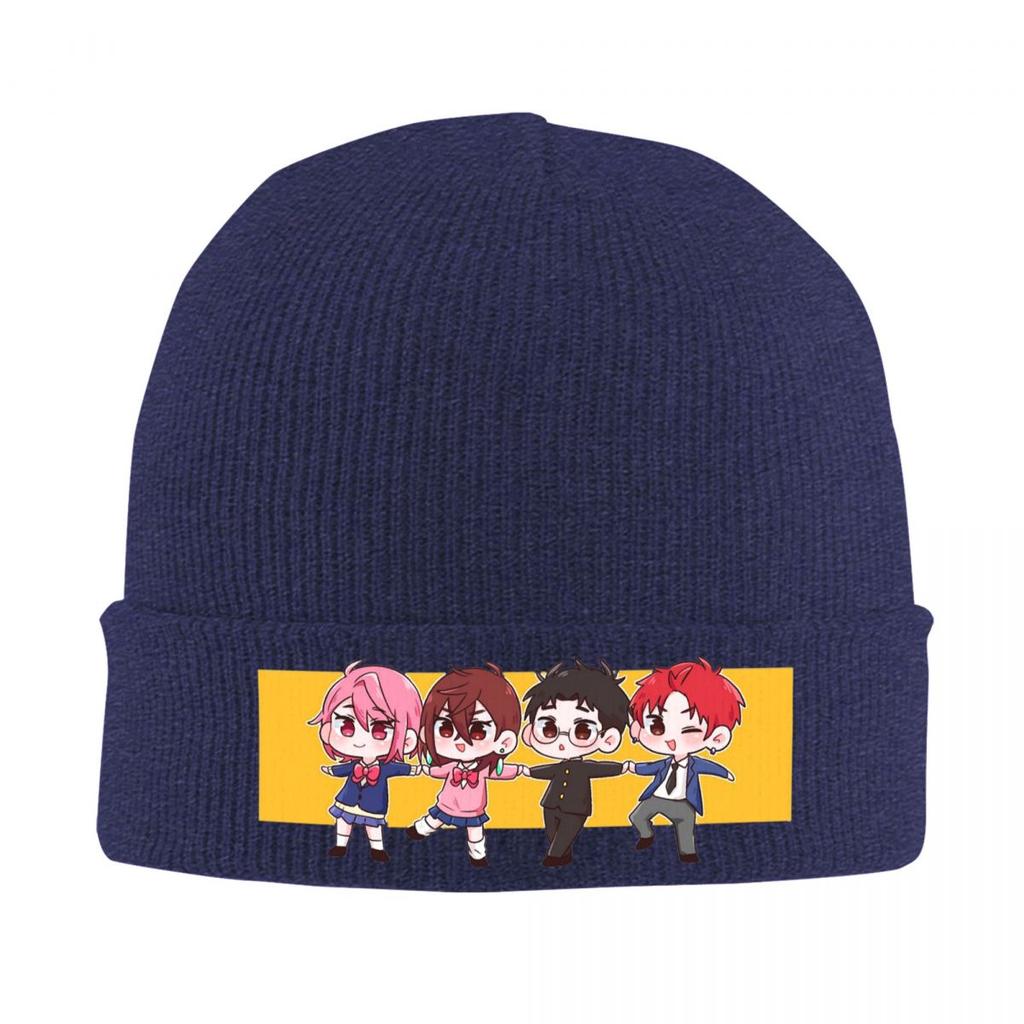 Dandadan Anime Manga Warm Knitted Cap Hip Hop Bonnet Hat Autumn Winter Outdoor Beanies Hats for Men Women Adult