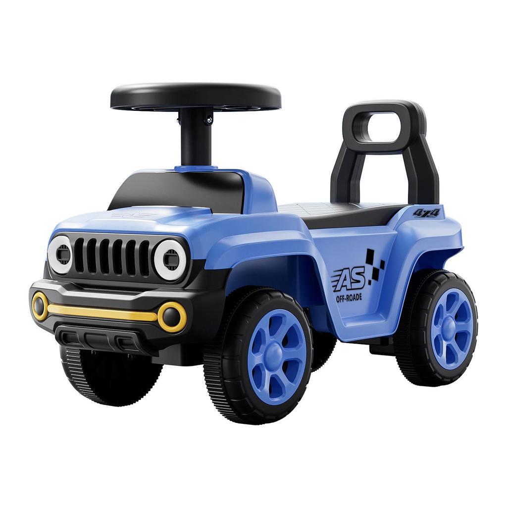 Children's Musical Scooter for Kids Aged 1-3: Four-Wheeled Wiggle Car Walker