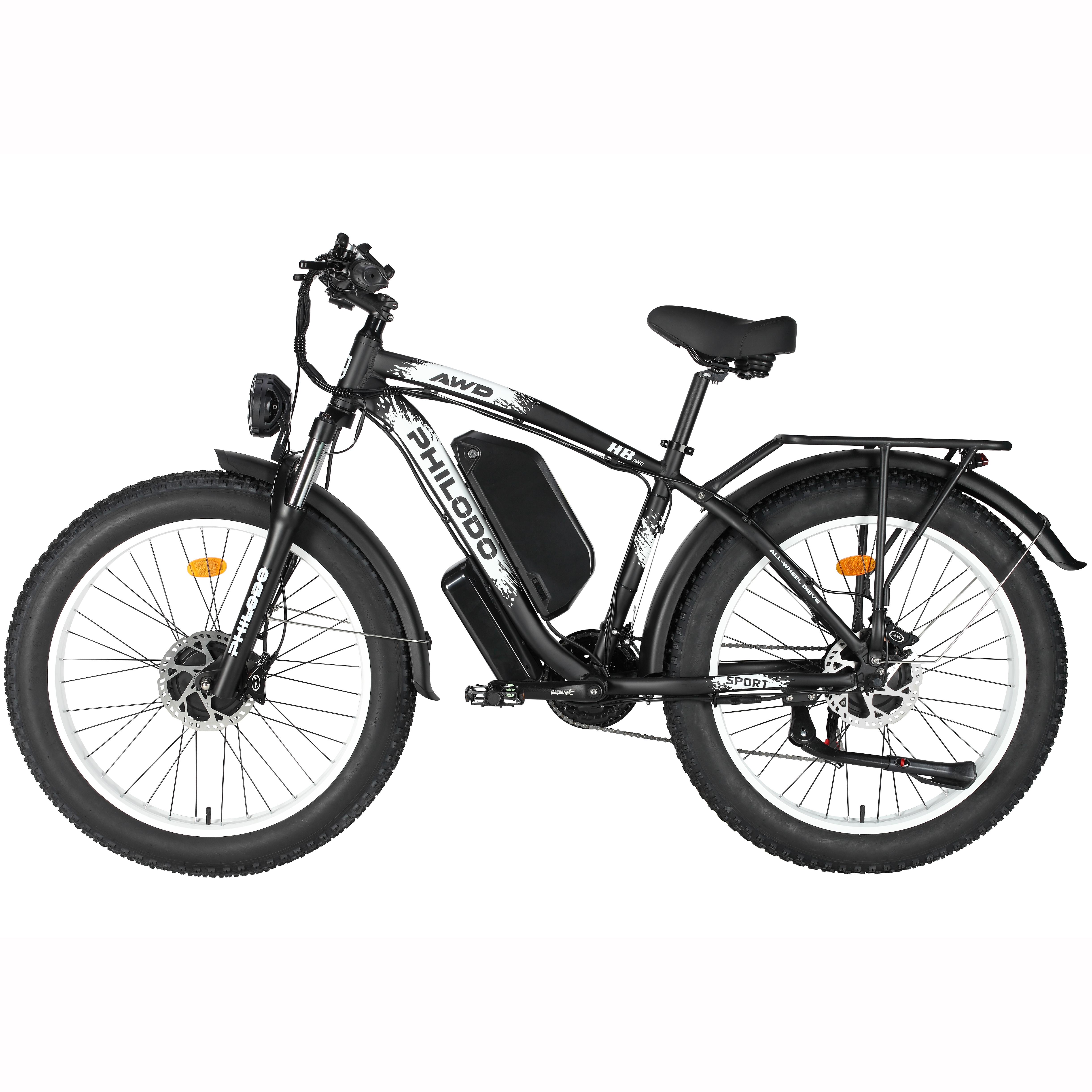 PHILODO H8 Visurgājējs elektriskais velosipēds 48V26Ah