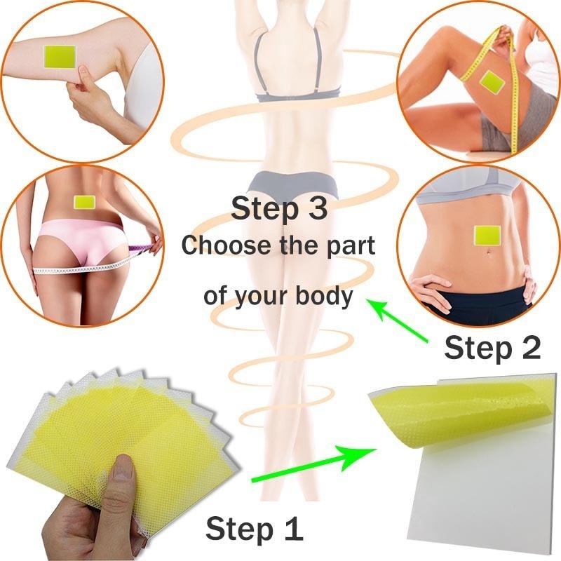 10Pcs Extra Strong Slimming Slim Patch Fat Burning Slimming Products Body Belly Waist Losing Weight Cellulite Fat Burner Sticke