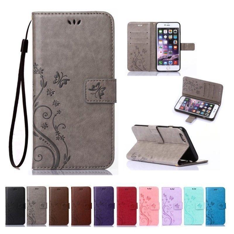 Women Fashion Wallet Phone Case Cards Holder Stand Flip Cover Iphone For