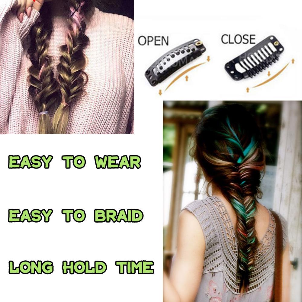 Наращивание волос на клипсе — фото 3