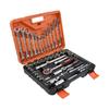 61-Piece Multi-Functional Socket and Ratchet Wrench Set