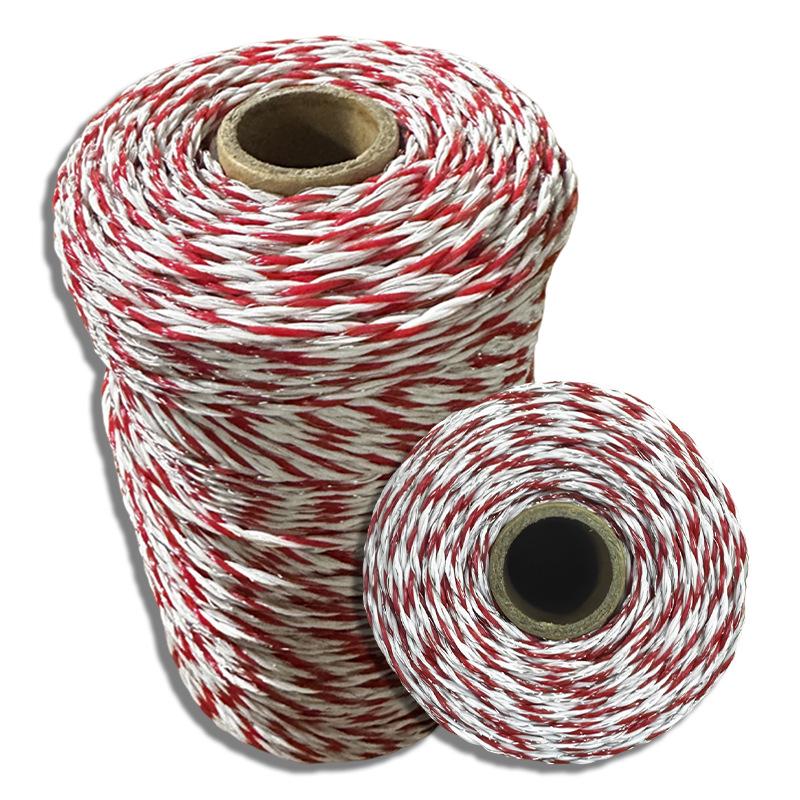 Steel Wire Braided Rope for Electric Fences - Farm & Ranch Livestock Conductive Rope Accessories