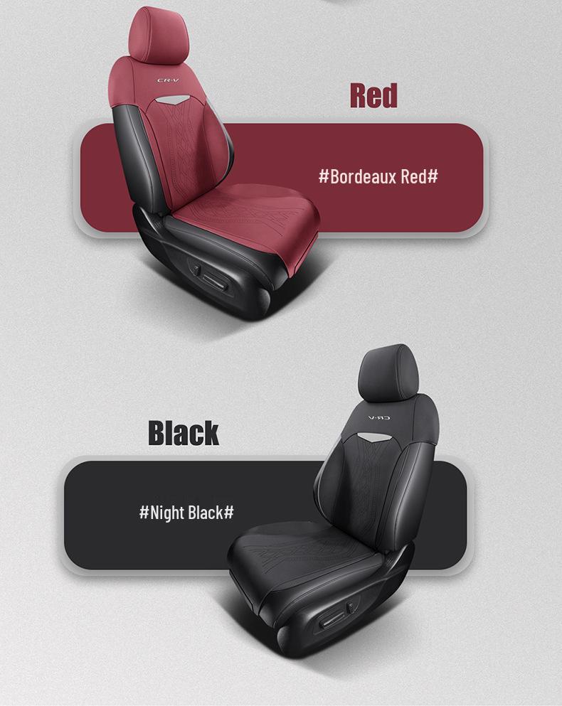 Universal Suede Seat Cover for Dongfeng Honda CR-V - Semi-Enclosed, Four Seasons, 2023