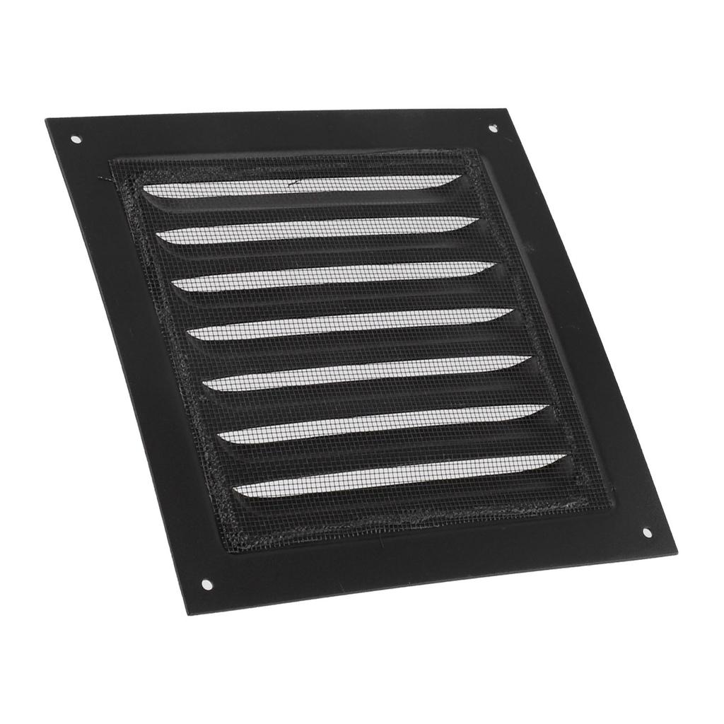 Aluminum Alloy Ventilation Grille Cover For Exterior Wall Air Outlet, Square Louvred Exhaust Vent, Multiple Sizes