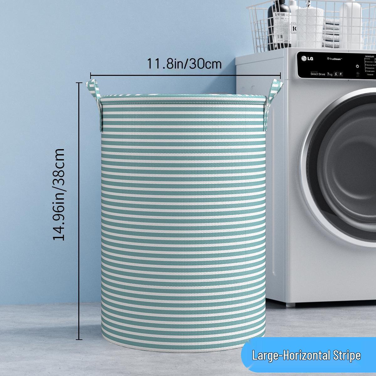 

Collapsible Fabric Laundry and Storage Basket for Clothes and Toys Laundry Storage Basket